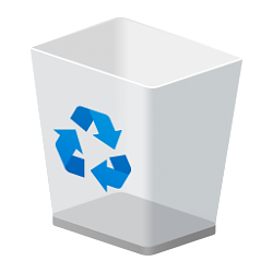 PC recycle bin icon